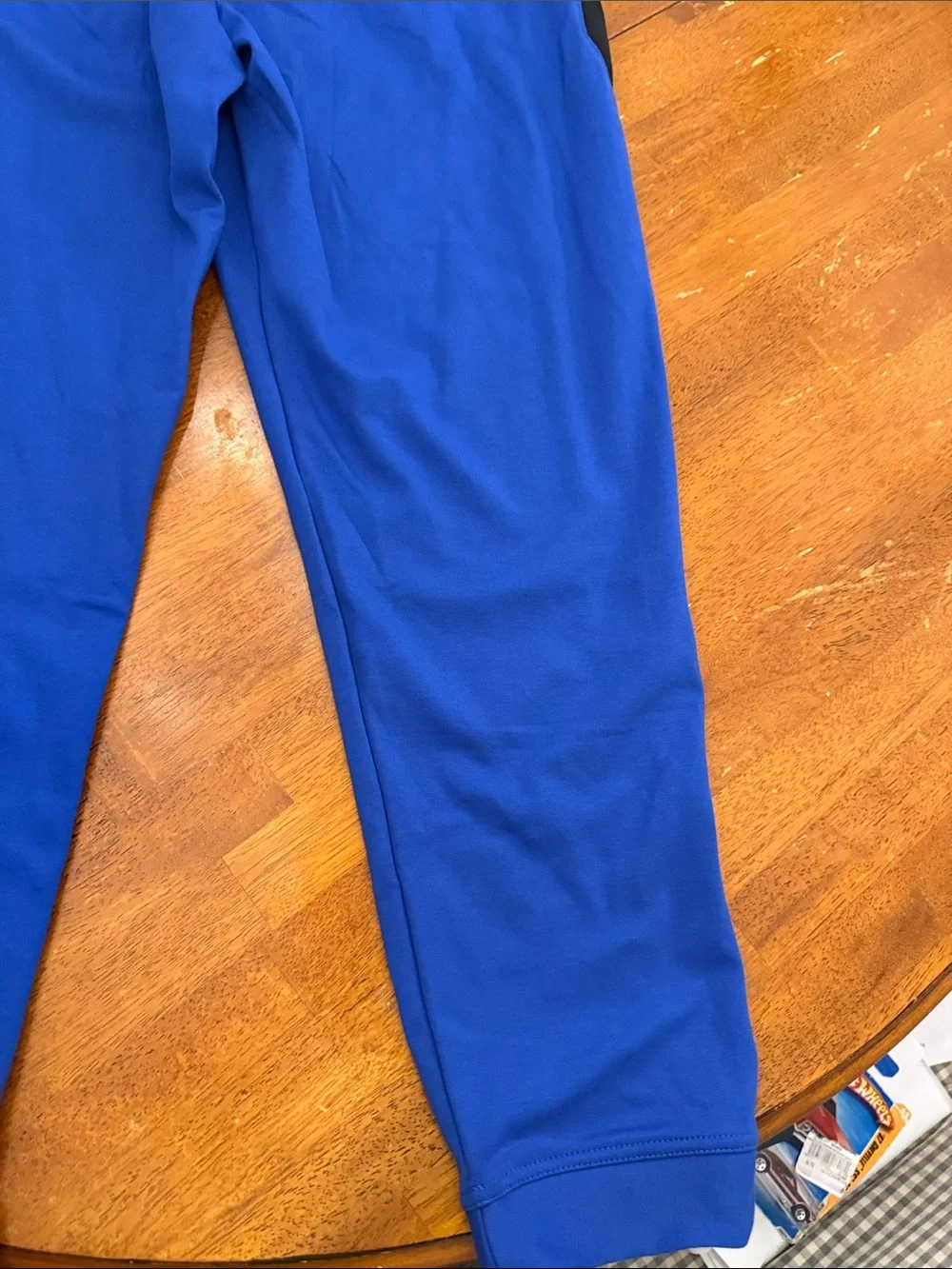 Nike Royal Blue Joggers with Black Panels xl